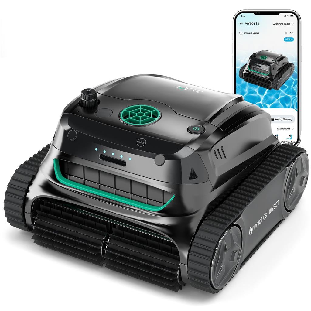 Intelligente Poolpflege auf höchstem Niveau: Der WYBOT S2 High-End Poolroboter