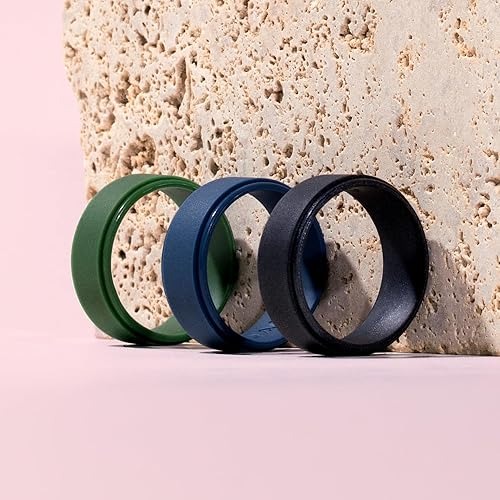 QALO Polished Step Edge Rings: A Classic Look with Modern Durability