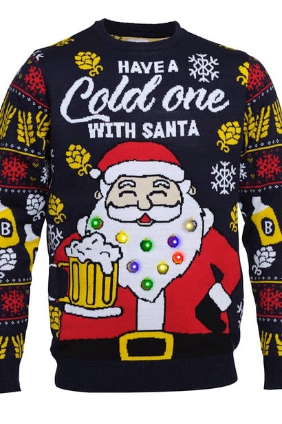 Kersttruien met Lichtjes: Schitter in de Feestdagen met Christmas Sweats