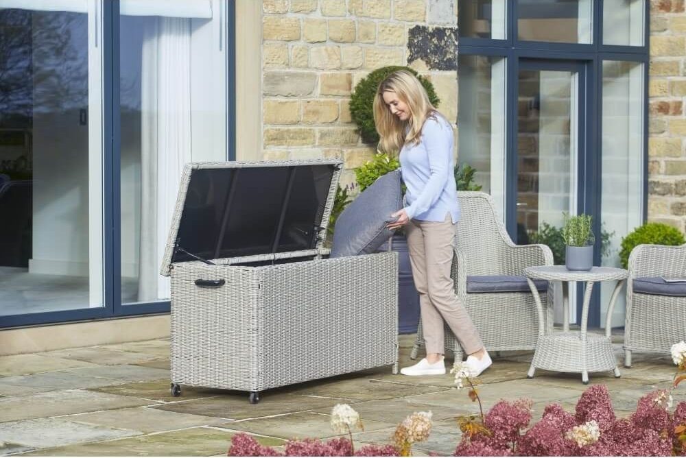 The Best Cushion Boxes for Stylish, Weatherproof Garden Storage from Mint Outdoor